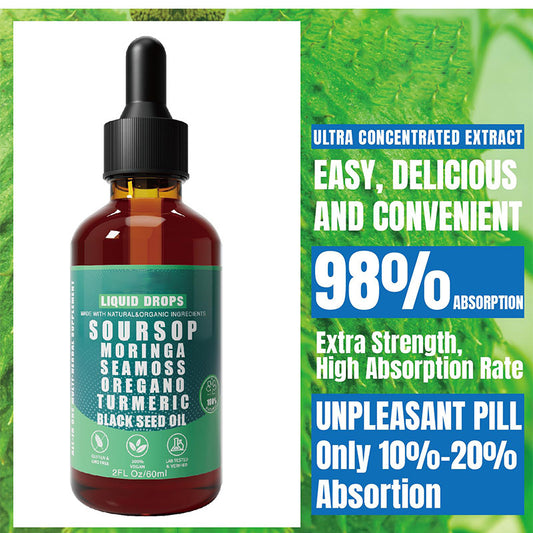 Sourhop dropsd liver cleansing with prickly fruit and lychee drops