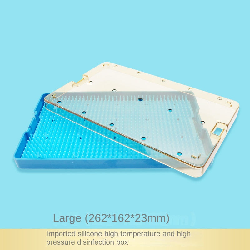 Medical imported high-temperature and high-pressure resistant silicone disinfection box