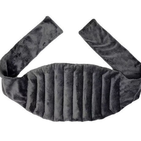 Microwave Heating Waist Belt with Flaxseed Filling, Warm Abdominal Heat Therapy Belt, Double-Sided Plush Neck and Shoulder Heat Pad