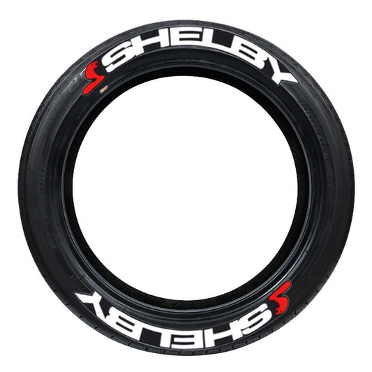 Car tire stickers tire letter stickers English letter 3D stickers