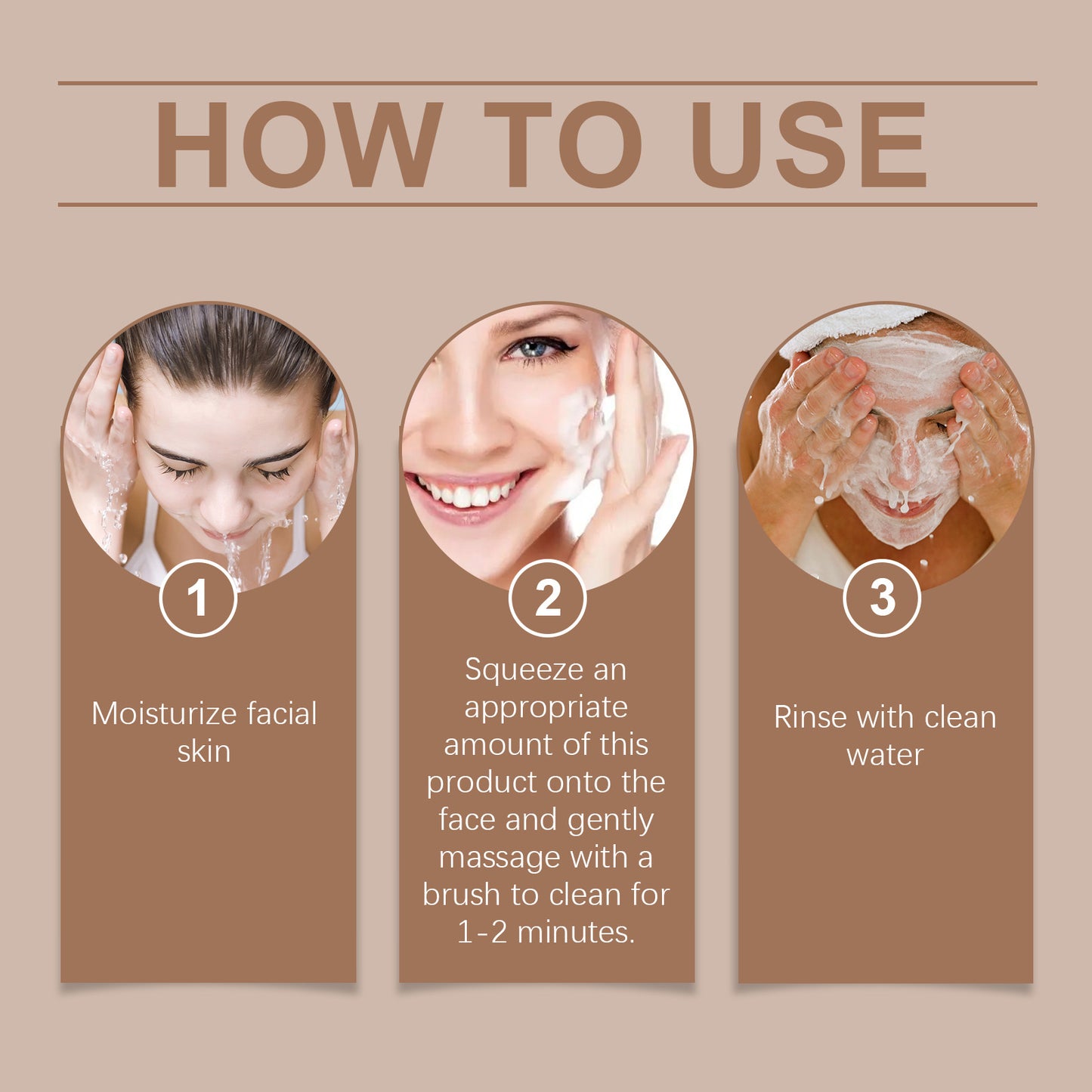 West&Month Coconut Foam Cleanser Gentle Pore Cleanser Refreshing Moist Cleanser