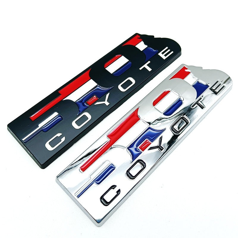 5.0 COYOTE Leaf Board Side Label