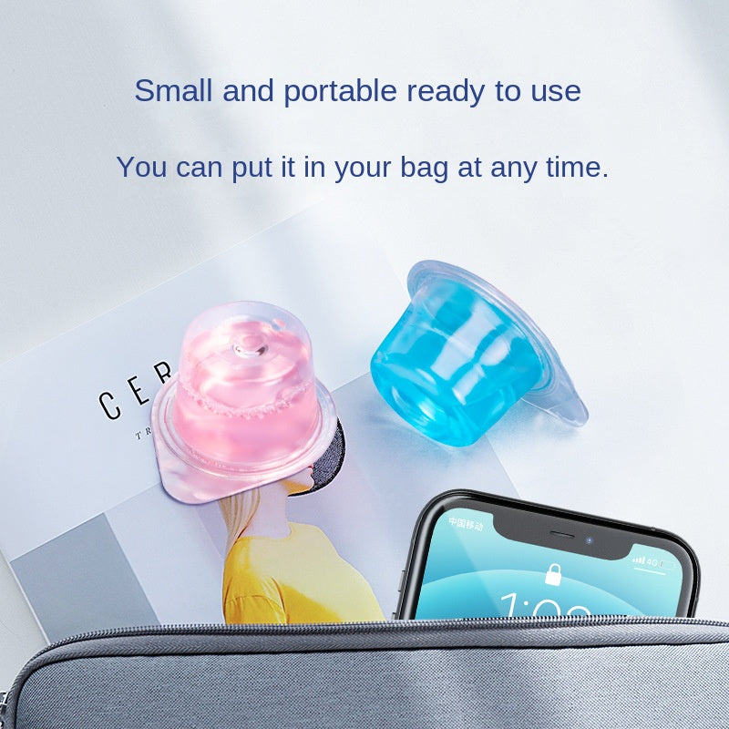 Portable Oral Care Solution in Jelly Cups - Disposable Independent Packaging for Travel and Accommodation