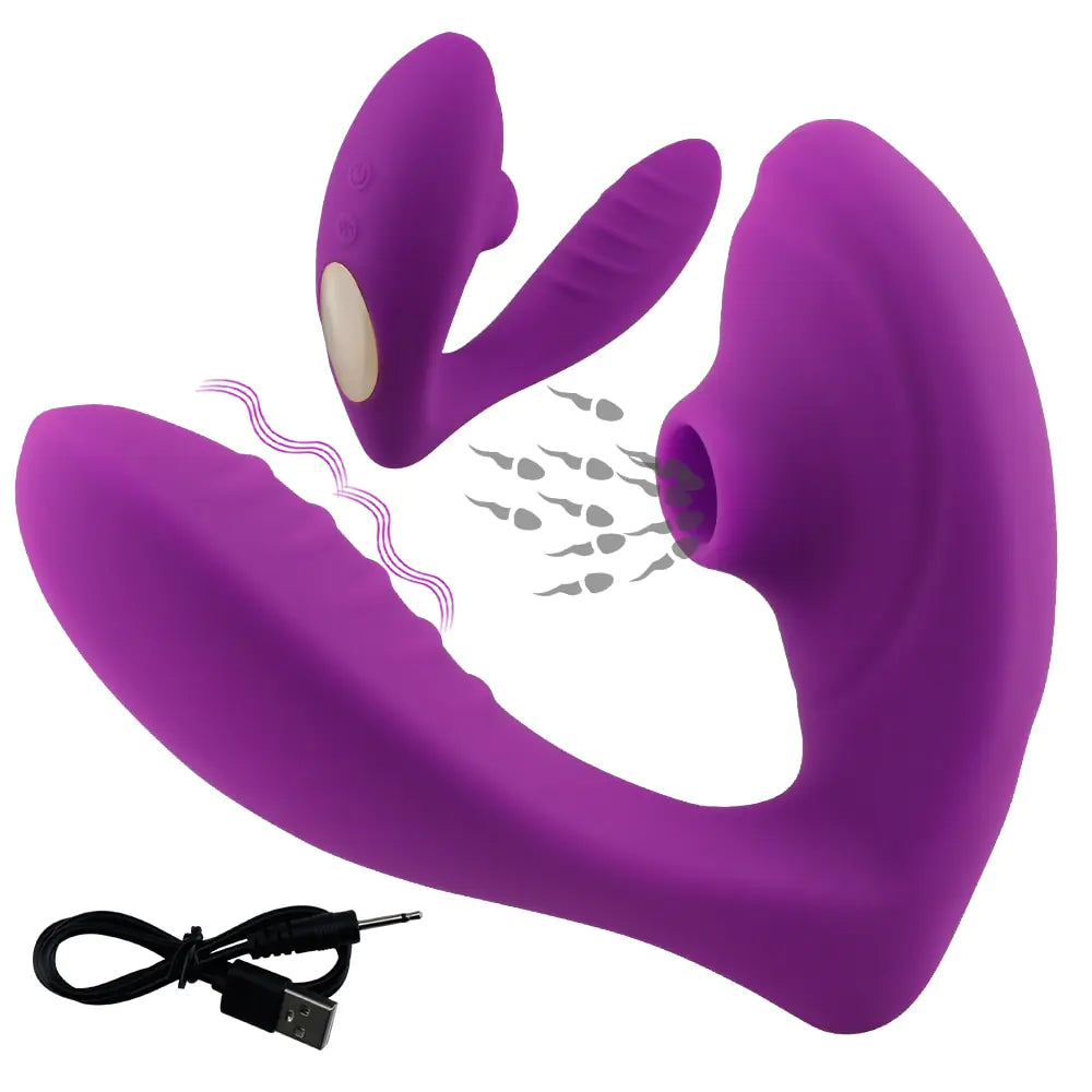 Mary Rechargeable Vibrating Suction Stimulator for Adults