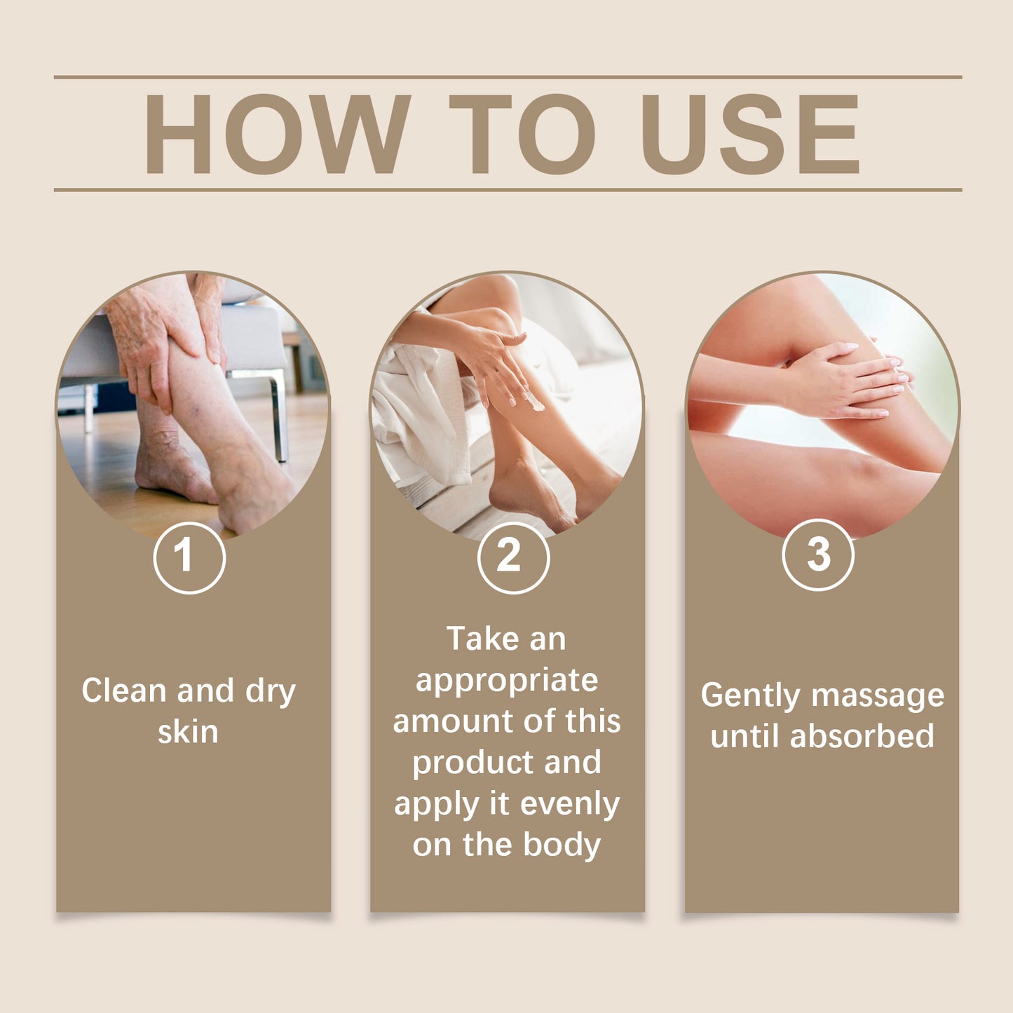 OceAura Bee Venom Care Cream Daily Body Skin Discomfort Moisturizing Moisturizing Massage Topical Cream