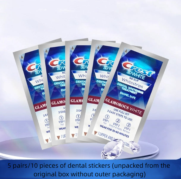 Crest 3D White Enhanced Teeth Whitening and Staining Removal Quick for Yellow Teeth