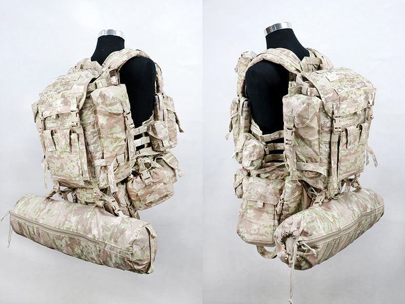 Cold War direct-purchased Russian military-issued 3rd-gen 6sh117 desert KSOR digital camo tactical vest