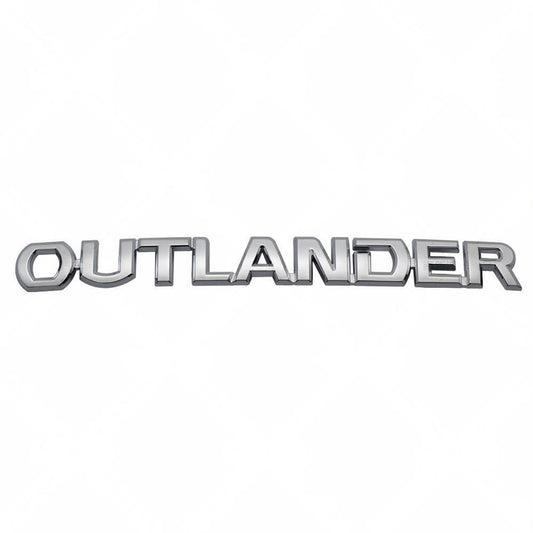 Suitable for Mitsubishi Outlander car labeling, OUTLANDER integrated English label, tail label, and back label