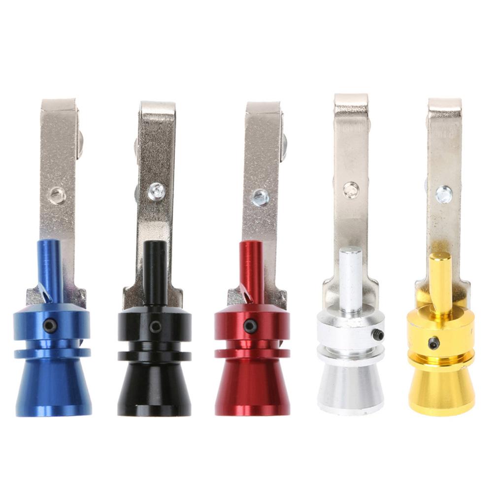 Universal Car Size M Turbo Sound Whistle Muffler Exhaust Pipe Auto Blow-off Valve Simulator