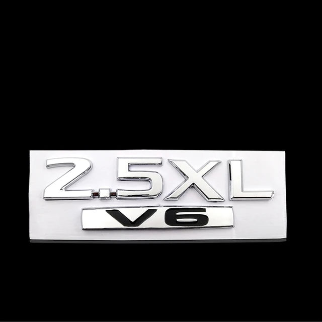 For  NISSAN  Teana  Auto Logos  Duke's rear tail logo  TEANA font  230JK-V6 English Standard  Letter labeling