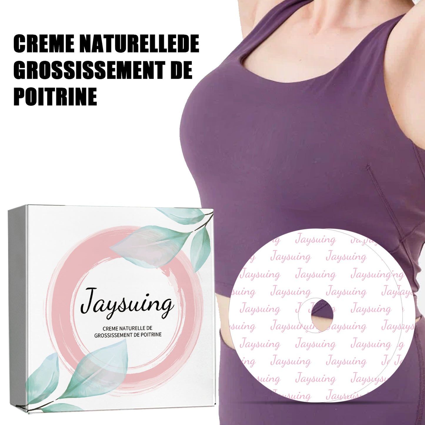 Jaysuing Breast Cream Breast Cream For Firming, Firming, Firming And Anti-Sagging Lift Massage Treatment