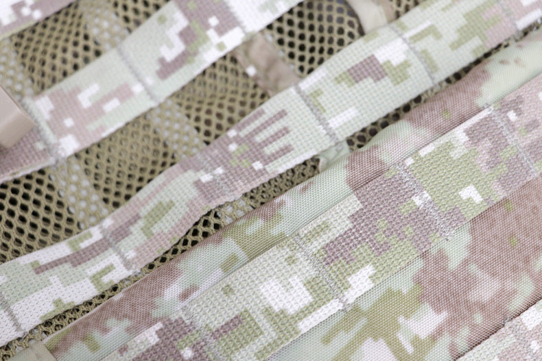 Cold War direct-purchased Russian military-issued 3rd-gen 6sh117 desert KSOR digital camo tactical vest