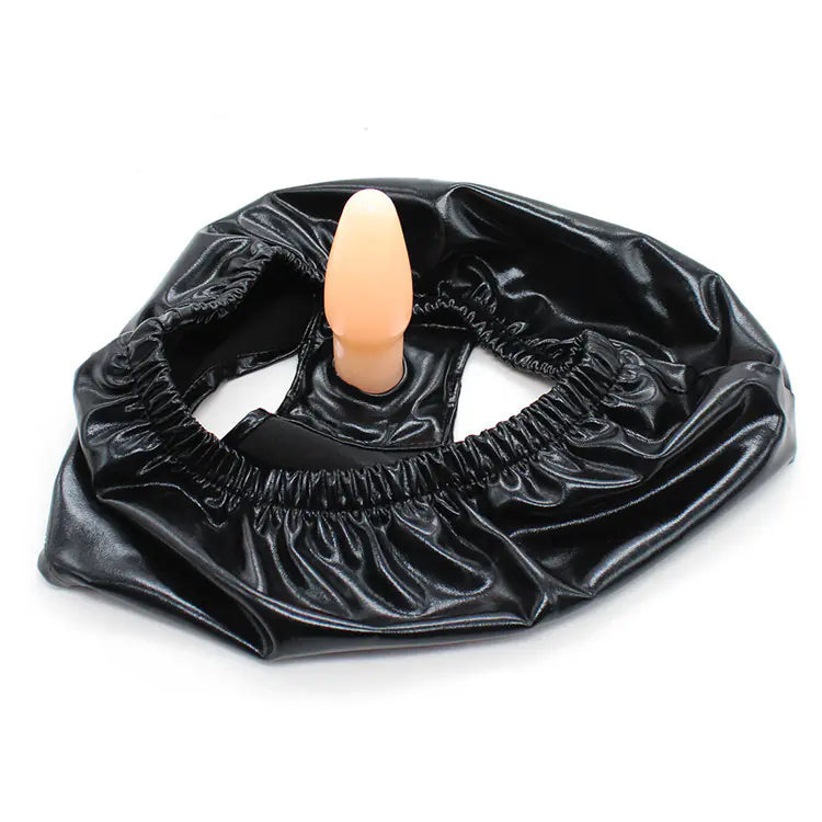 "Black Adult Women's Panties with Vibrating Features"