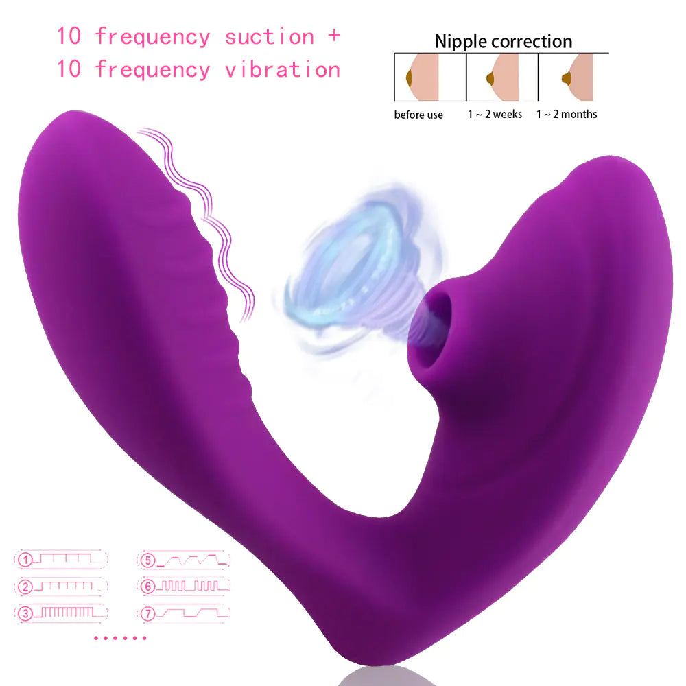 Mary Rechargeable Vibrating Suction Stimulator for Adults